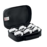 metalen jeu de boules set in 600d polyester tasje