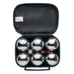 metalen jeu de boules set in 600d polyester tasje
