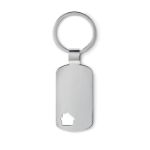 metalen sleutelhanger huisje