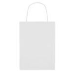 papieren geschenktas. klein. - wit