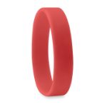 siliconen armband. - rood