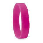 siliconen armband. - fuchsia