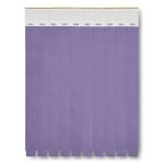 vel met 10 evenementen armbandjes. - paars