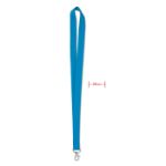 lanyard met metalen haak. - turquoise