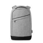 nylon rugtas powerbank - grijs