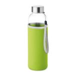 tritan drinkfles neopreen tasje 500 ml - limegroen