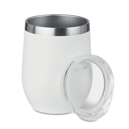 dubbelwandige beker ked 300 ml - wit