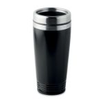 dubbelwandige reisbeker modd 400 ml - zwart
