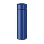 dubbelwandige drinkfles met theezeef 425 ml patago - blauw