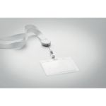 lanyard met badgehouder zip