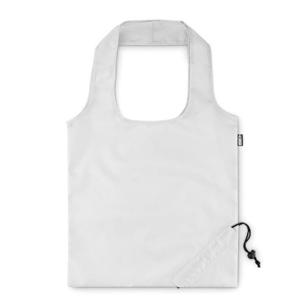 opvouwbare rpet tas foldpet - wit