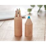kleurpotloodjes in houder petit
