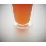 dubbelwandig glas met deksel bielo 350 ml