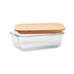glazen lunchbox bamboe deksel tundra