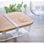 glazen lunchbox bamboe deksel tundra