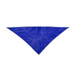 bandana polyester 100 x 70 cm - blauw