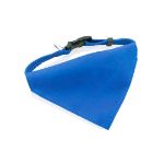 verstelbare halsband met bandana - blauw