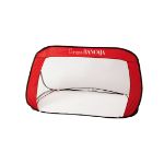 opvouwbaar stranddoel van nylon - rood