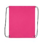 rugzak met trektouw. polyester - fuchsia