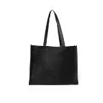 non-woven tas met 2 hengsels - zwart
