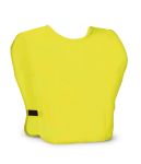 kindervest van 190t polyester, 1 maat - geel