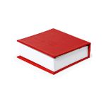 blok met zelfklevende memos - rood