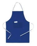 schort 35&percnt; katoen, 65&percnt; polyester - blauw