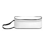 lunchbox met ritssluiting - wit