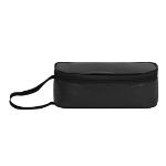 lunchbox met ritssluiting - zwart
