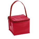 koeltas met aluminium voering - rood