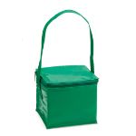 koeltas met aluminium voering - groen