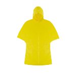regenjas met capuchon - geel