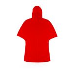regenjas met capuchon - rood