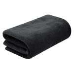 fleece deken see 180 gr/m2, anti-pilling menex - zwart