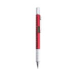 multitool balpen dagor 4 in 1 blauwschrijvend - rood