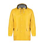 regenjas pvc maten m-l xl-xxl - geel