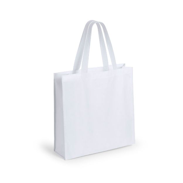 non-woven boodschappentas - wit
