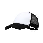 truckercap polyester, 5 panelen, zodak - zwart
