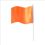 vlag op stok galena - oranje
