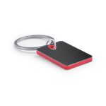 rvs sleutelhanger - rood