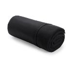 fleece deken octavio 180 g/m2, anti-pilling - zwart