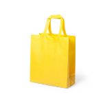 winkeltas non-woven gelamineerd calcula - geel