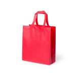 winkeltas non-woven gelamineerd calcula - rood