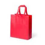 winkeltas non-woven gelamineerd fimel - rood