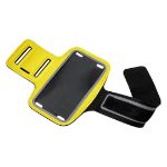 armband voor smartphone - geel