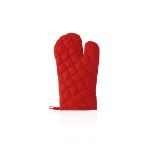 katoenen ovenwant piper - rood