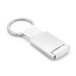 sleutelhanger van aluminium en polyester
