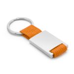 sleutelhanger van aluminium en polyester
