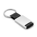 sleutelhanger van aluminium en polyester