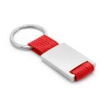 sleutelhanger van aluminium en polyester